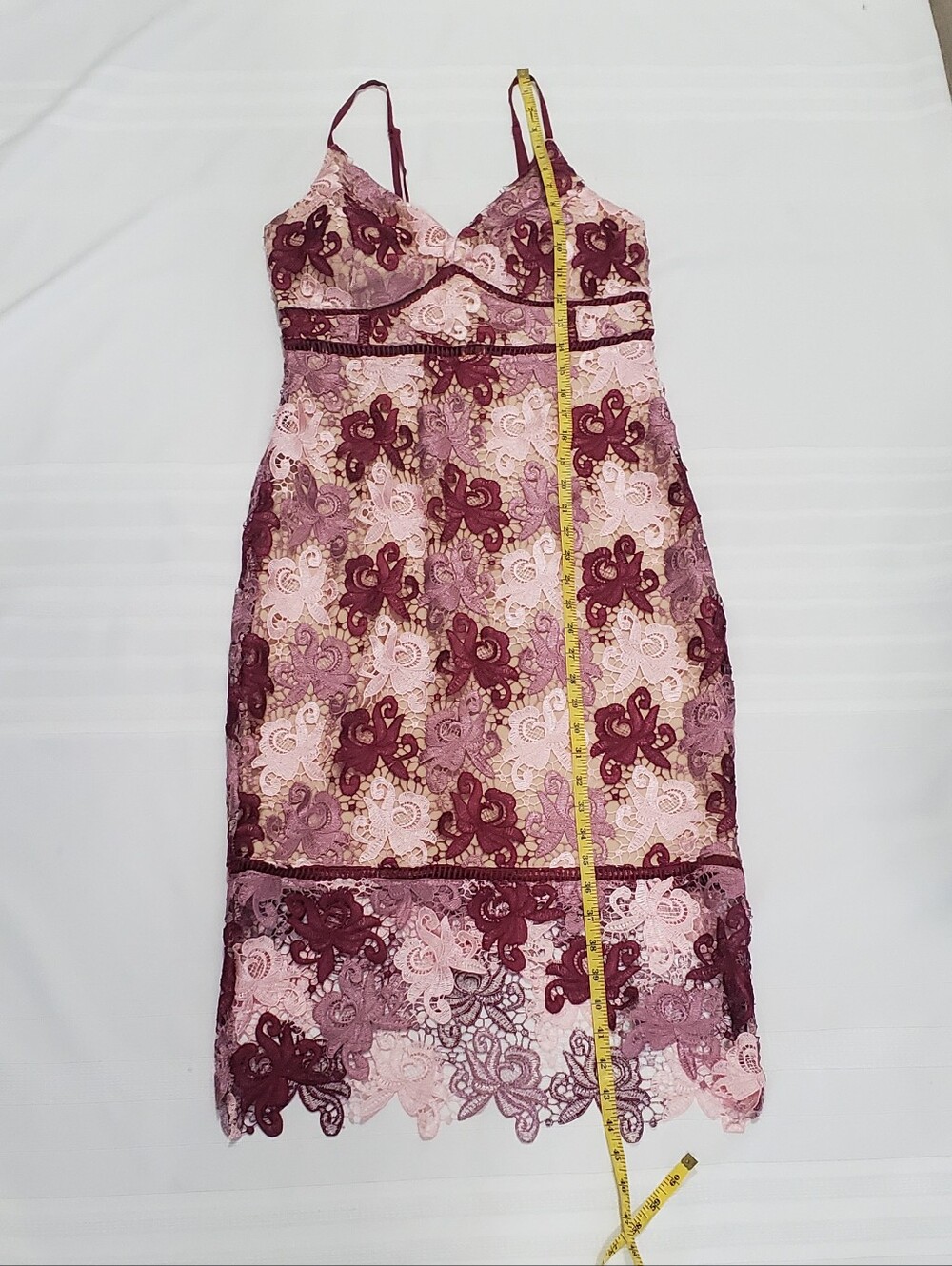Lulu's Endless Elegance Mauve Multi Lace Bodycon Dress - Picture 5 of 10